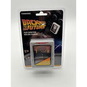 NEW Back to the Future Flux Capacitor USB Car Charger Think Geek RARE!